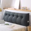 SWONE Ground Cushion for Headboard Bolster Triangular Headboard Pillow with Removable Cover view 1