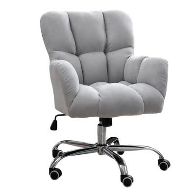 TATSEN Home Desk Chair Cute Vanity Chair Height Adjustable Swivel Task Chair Small Home Office Desk Chair for Bedroom Women Girls (Color : E)