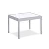 Pemberly Row 3-Piece Wood Dry Erase Kids Table & Chair Set in Gray view 3