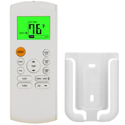Replacement Remote Control for ECOX Edem009h18a Edem009h18b Edem012h18a Edem012h18b Edem018h18b Edem009c18b 17317000A06740 RG57A6/BGEFU1 Portable Air Condtioner,with Wall Mount Case