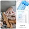 Cabilock 1set Vacuum Storage Bags Compression Bag for Clothes and Bedding Transparent Hand Pump for Travel and Home Organization Multiple view 2