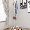 Coat Rack Freestanding Hangers Multifunctional Floor Home Coat Rack Bedroom Simple Clothes Rack Living Room Creative Clothes Hangers Wooden Coat Rack Standing Metal Coat Rack ( Color : White 093 ) view 1