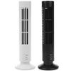Portable Air Cooler Vertical Bladeless Fan, Cool with 2 Speeds, USB Desktop Air Conditioner Fan Mini Cooling Tower Fan for Home Large Room Office (White) view 3
