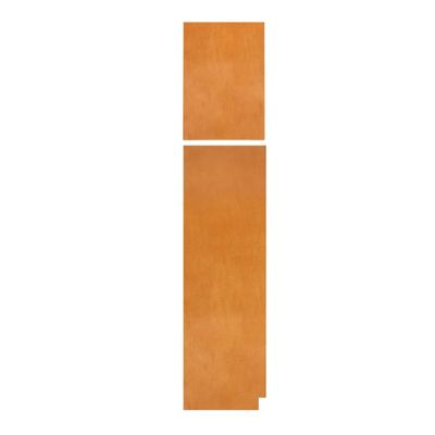 Quicklock RTA (Ready-to-Assemble) | Base Kitchen Cabinets - Shaker Style | Made in America | Soft Close Hardware (Provincial Stain, .25"X23.25"X84" Left End Panel)