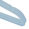 Casafield 100 Velvet Kid's Hangers - 14" Size for Children's Clothes - Light Blue view 3