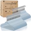 Casafield 100 Velvet Kid's Hangers - 14" Size for Children's Clothes - Light Blue view 4