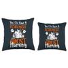 Paranormal Investigator Ghost Hunter My Ghost Hunting Throw Pillow view 3