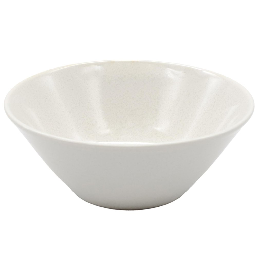 Aito 517290 Natural Color Bowl, Deep Plate, 12.8 fl oz (380 ml), Ivory, White, Mino Ware, Dishwasher, Microwave Safe Bowl, Made in Japan