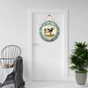 JIBEVEYYI Rustic Cow Wall Art Cute Welcome House Decor Items Wall Decor Country Kitchen Decor Farm Animal Artwork Wooden Sign Wall Hangings for home Bathroom Bedroom Living Room Ready to Hang view 3