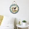 JIBEVEYYI Rustic Cow Wall Art Cute Welcome House Decor Items Wall Decor Country Kitchen Decor Farm Animal Artwork Wooden Sign Wall Hangings for home Bathroom Bedroom Living Room Ready to Hang view 4