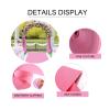 Pink Aisle Runner Carpet Walkway Event Carpet Rug for Wedding 2mm Thickness Runway Floor Runners for Weddings Decoration Events Party Entrance, Cutable Polyester (Size : 1.5x20m) view 3