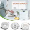 BTURYT Electric Potato Peeler Automatic Rotary Rolling Peeler, Vegetable Dehydrator, Salad Rotating Machine Kitchen Peeling Tool view 3