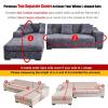 MIPOPS Stretch Velvet Sofa Covers for Living Room 1/2/3/4 Seat All-Inclusive Plush Couch Covers Elastic Case Couch Sofa Slipcover(M,1 Seater 90-140CM) view 4