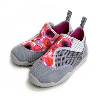 ALBATRE() Albertle AL-A210 Water Shoes, Marine Shoes, Velcro Type, Floral Pink, 22.0 cm