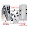 Tent Style Table Cards, Stainless Steel Party Table Number Place Cards, Stackable Double Sided Digital Tent Style Table Number Stands, for Cafes Bars Wedding Numbers ( Color : 1 to 25 , Size : L:5cmxW view 3