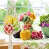 Kichvoe Reusable Mesh Storage Bag for Vegetables Fruits Nuts Produce Bag Capacity for Grocery Shopping and Kitchen Organization view 4