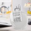 CALLARON 4Pcs Tea Display Stand Holder Rack Iron Metal Cup Saucer Holder Tea Cup Display Coffee Mug Organizer for Plate Pot Kettle Silver view 2