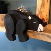 Bobbird Bear Ornament, Animal Wooden Matching Shelf Sitters Table Ornament Home Wooden Decor Hanging Off The Edge of a Shelf or Table - Bear Figurines Home Decor view 1