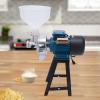 110V 2200W Electric Grain Mill Grinder Machine Wet and Dry Mill Machine W/Funnel Feed Soymilk Wheat Cereals Grinder Flour Mill Grinder for Home and Commercial Use Grinding Machine view 2