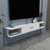 IBOWZ Floating TV Stand Cabinet Floating TV Stand Cabinet,Floating TV Shelf Media Stand Wall Mount Entertainment Unit Hanging TV Console(Size:140cm,Color:D) view 1