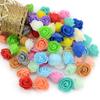 Worldoor Artificial Flowers 100PCS 3CM Mini Fake Roses for DIY Wedding Bouquets Centerpieces Party Baby Shower Scrapbooking Gift Box DIY Crafts Wreath (Multicolor) view 4