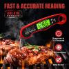 AWLKIM Digital Meat Thermometer, Instant Read Thermometer, Red view 2