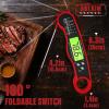 AWLKIM Digital Meat Thermometer, Instant Read Thermometer, Red view 3