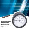 Pilipane Dial Thermometer, Instand Read 2 Inch Dial Thermometer, 0120C Kettle Thermometer, Stainless Brewing Stock Pot Thermometer, for Measure Liquids, Mainly Water Temperature view 3