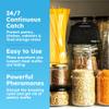 BugMD Pantry Moth Traps (6-Pack)  Pheromone-Based Sticky Glue Traps, Non-Toxic, Kills Indian Meal Moths  Kitchen & Food-Storage Safe - Black view 3