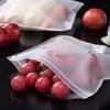 Silicone Food Storage Bag Reusable Stand Up Zip Shut Bag Leakproof Containers Fresh Bag Food Storage Bag Fresh Wrap Ziplock Bag (Color : 20 22 cm) view 1