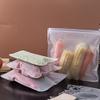 Silicone Food Storage Bag Reusable Stand Up Zip Shut Bag Leakproof Containers Fresh Bag Food Storage Bag Fresh Wrap Ziplock Bag (Color : 20 22 cm) view 4