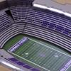 YouTheFan TCU Horned Frogs 25-Layer StadiumViews Lighted End Table, One Size, Team Colors view 3