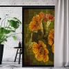 Stained Glass Window Film Privacy Abstract Colorful Window Films Static Window Cling Paper 23.6 x 35.4 in view 2
