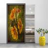 Stained Glass Window Film Privacy Abstract Colorful Window Films Static Window Cling Paper 23.6 x 35.4 in view 3