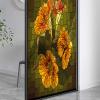 Stained Glass Window Film Privacy Abstract Colorful Window Films Static Window Cling Paper 23.6 x 35.4 in view 4