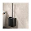 ROHNES Wall Hanging Toilet Brush and Holder Set Space Aluminum Toilet Bowl Brush Toilet Cleaner Brush Bathroom Storage Cleaning view 1