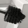ROHNES Wall Hanging Toilet Brush and Holder Set Space Aluminum Toilet Bowl Brush Toilet Cleaner Brush Bathroom Storage Cleaning view 4