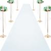 Aisle Runner for Wedding White Walkway Runner with Carpet Tapes Non-Slip Event Runway Carpet Roll for Parties Wedding Church Decoration Birthday Graduation (Size : 1.5x20m) view 1