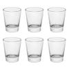 BTGLLAS Heavy Base Shot Glasses, 1.5 oz Sets of Clear Shot Glass (6 Pack), Measuring Cup for Espresso, Liquid, and Wine - Heavy Glass (Glass, 6Pack) view 1