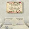 1 Corinthians 13 Love is Patient Love is Kind Bible Verse Posters Art Deco Wall Hanging Decorations for Hallway Contemporary Canvas for Living Room (12x18inch(30x45cm),Framed) view 4