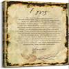 Ephesians 3 16-21 Scripture Wall Art Bible Posters Art Prints Giclee Pictures Painting for Bedroom Canvas Decorative Home Printed Canvas (12x18inch(30x45cm),Unframed) view 1