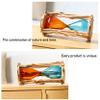 Tontaly Wooden and Glass Hourglass 15 Minute Timer Home and Office Decor Handmade Time Management Tool view 4