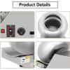 CHUNTIANMEI Sugar Coating Machine, Commercial Mini Chocolate Panning Machine, 2-5kg/H Chocolate Coating Polishing Machine Coater Sugar Ball Coating Drying Machine,220V view 4