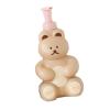 Foaming Soap Dispenser, Bear Shape Cute Foaming Pump Bottle Compact for Hand Soap (Milk Tea Color) view 1