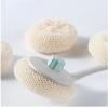 Brush/Long Handle Brush/Suitable for Kitchen Bathroom Floor Table top Cleaning Removable Replacement, Cleaning Will not Damage kitchenware, Tableware, etc 18.5cmball+1handle Random view 1