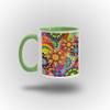 oHome Design Awesome Mandala Home mug (green) view 1