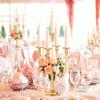 19.7in Gold Candelabra Centerpieces for Tables, 2Pcs Metal Tall Candle Holder for Taper Candles, 5 Arm Candlestick Holder for Wedding Centerpiece Decor Party Event Reception Decoration view 4