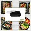 AME D'ESSENCE (28 oz-25 PC HD Meal Prep Containers with Lids - Disposable, BPA-Free Plastic Food Storage Boxes for Lunches, Bento Boxes, and More - Microwavable, Freezer, and Dishwasher Safe view 2