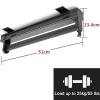 Extendable Closet Clothes Hanger Rail, Pull-Out Pants Rack Adjustable Closet Rod 26-61cm, Wardrobe Clothing Rail, Closet Organizer Rack for Pants Space Saving (Size : 51cm/20.1in) view 2