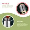 Cabilock Deep Fryer with Basket 4.7 Inch Compact Frying Pot with Perforated Strainer for French Fries Fish Shrimp Chicken Wings Kitchen Appliance view 4